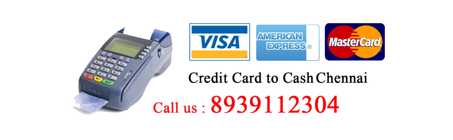 credit card to Cash in chennai